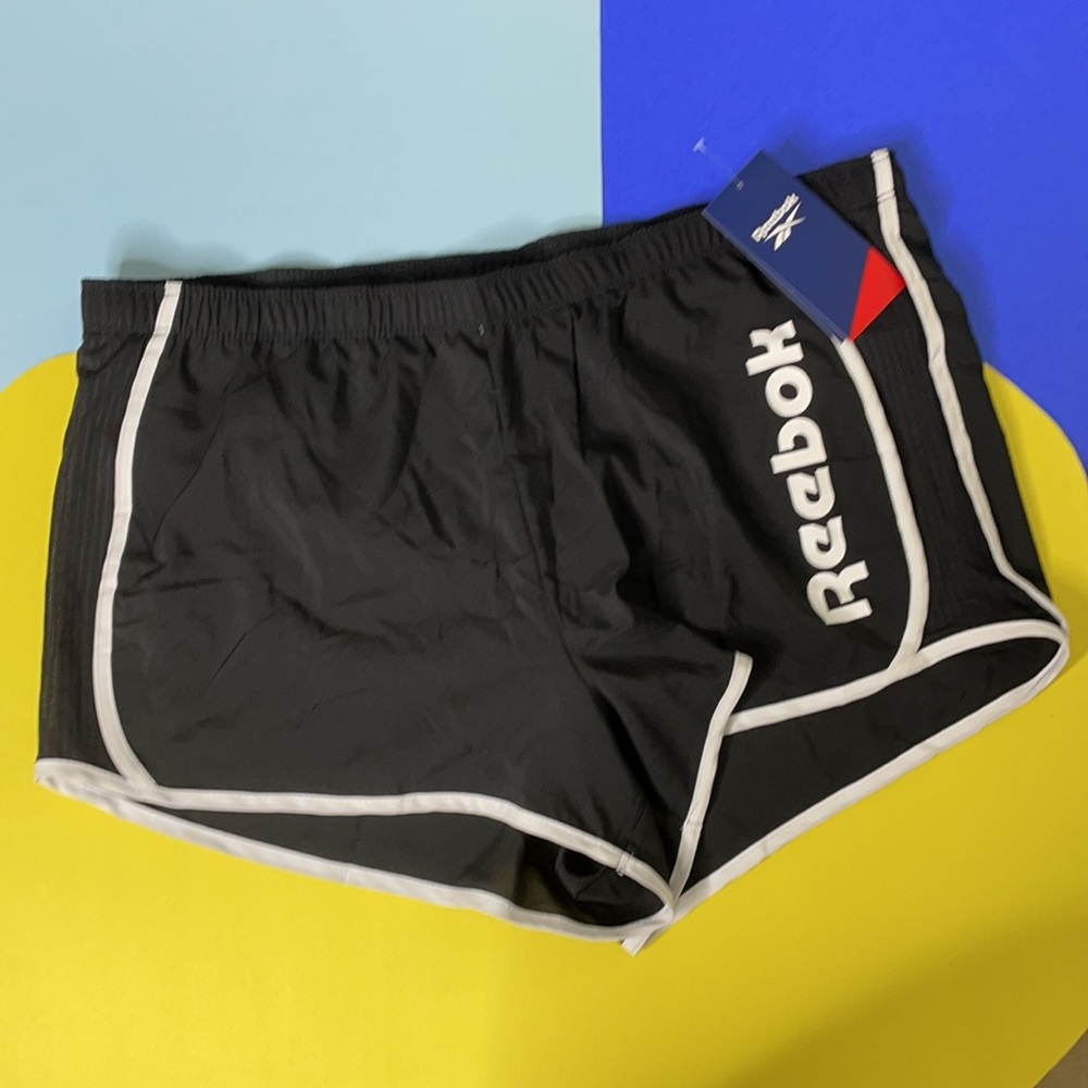 NWT Reebok Game Time Black Short